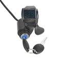 thumbnail image 1 of E Bike Battery Voltage Display, Real Time Display Fine Workmanship Simple Operation E Bike Thumb Throttle Display Various Batteries  For Electrocar, 1 of 8