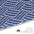 thumbnail image 4 of 2 x 3 Foot Heavy Duty Low Pile Area Rug - Ultra-Thin Non Slip Area Rug - Washable Cotton Indoor Rug for Front Door Foyer Rug for Entryway, 4 of 7