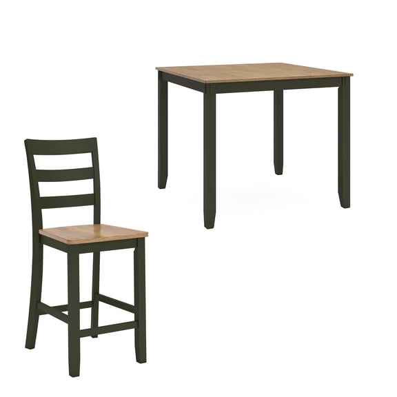 Ashley Furniture Gesthaven Green Counter Height Dining Table Set - Set of 5