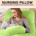 thumbnail image 2 of JLFNYA Pillow Covers,Pillow Protector Clearance!U-Shaped Maternity Pillow Pillow Cover Washable Removable Maternity Pillow Cover, 2 of 6