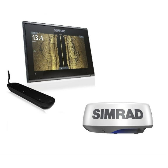Simrad GO9 XSE Halo  Radar Active Imaging 3in1 Bundle C-Map Discover