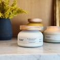 thumbnail image 6 of Better Homes and Gardens Salted Coconut Mahogany Scented 2-Wick Frosted Jar Candle 18oz., 6 of 10