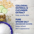 thumbnail image 5 of Dr Teal's Sensitive Skin Foaming Bath with Pure Epsom Salt, Colloidal Oatmeal & Cucumber Extract, 34 fl oz, 5 of 11