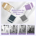 thumbnail image 3 of SupreGear Foldable Bedside Commode Chair with Removable Bucket, Height Adjustable Portable Toilet Seat, Purple, 3 of 8
