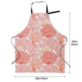 thumbnail image 2 of Kdxio Corals Apron with Pockets Adjustable Kitchen Aprons for Men Women Waterproof Aprons for Cooking,Drawing,Crafting, Baking Household Cleaning, 2 of 8