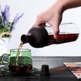 thumbnail image 4 of Glass Manual Cold Brew Coffee Machine Portable Cold Brew Coffee Pot Make Iced Coffee and Fruit Tea in Summer 800ML,1 * cold brew coffee pot, 4 of 6