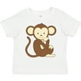 thumbnail image 3 of Inktastic Monkey Thinking Boys or Girls Toddler T-Shirt, 3 of 5