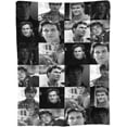thumbnail image 3 of Blanket Patrick Swayze Soft and Comfortable Warm Fleece Throw Blankets Yoga Blankets Beach Blanket Picnic Blankets Gift for Dorm room office decor Sofa Bed Camping Travel All Season, 3 of 6