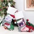 thumbnail image 2 of Kearding Medias navideñas, suministros para fiestas, adornos para festivales, diseño de escena DIY, bolsa de regalo de Año Nuevo, decoración, colgante Kits de decoración para fiestas Gato Kearding HA070449-01, 2 of 6