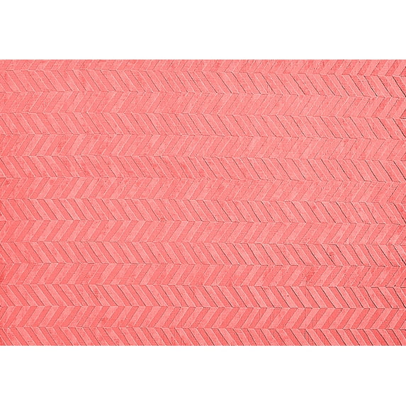 Ahgly Company Indoor Rectangle Solid Red Modern Area Rugs, 2' x 3'