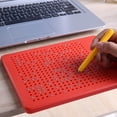 thumbnail image 1 of Drawing Board, Kids  Drawing Board Educational Chidren DIY Writing Toys With Steel Beads, 1 of 8