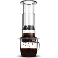 thumbnail image 1 of AeroPress Clear Coffee Press \u2013 3 In 1 Brew Method Combines French Press, Pourover, Espresso, Full Bodied Coffee Without Grit or Bitterness, Small Portable Coffee Maker for Camping & Travel, Clear, 1 of 7