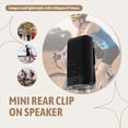 thumbnail image 5 of Mini Altavoz Portátil Inalámbrico Bluetooth para Deportes Al Aire Libre y Running con Micrófono de Clip., 5 of 5