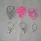thumbnail image 4 of 6 Piezas de Cadena de Collar de Moda en 11 ", Joyería de Muñeca, Accesorios de Estilo Zulema Accesorios para muñecas, 4 of 4