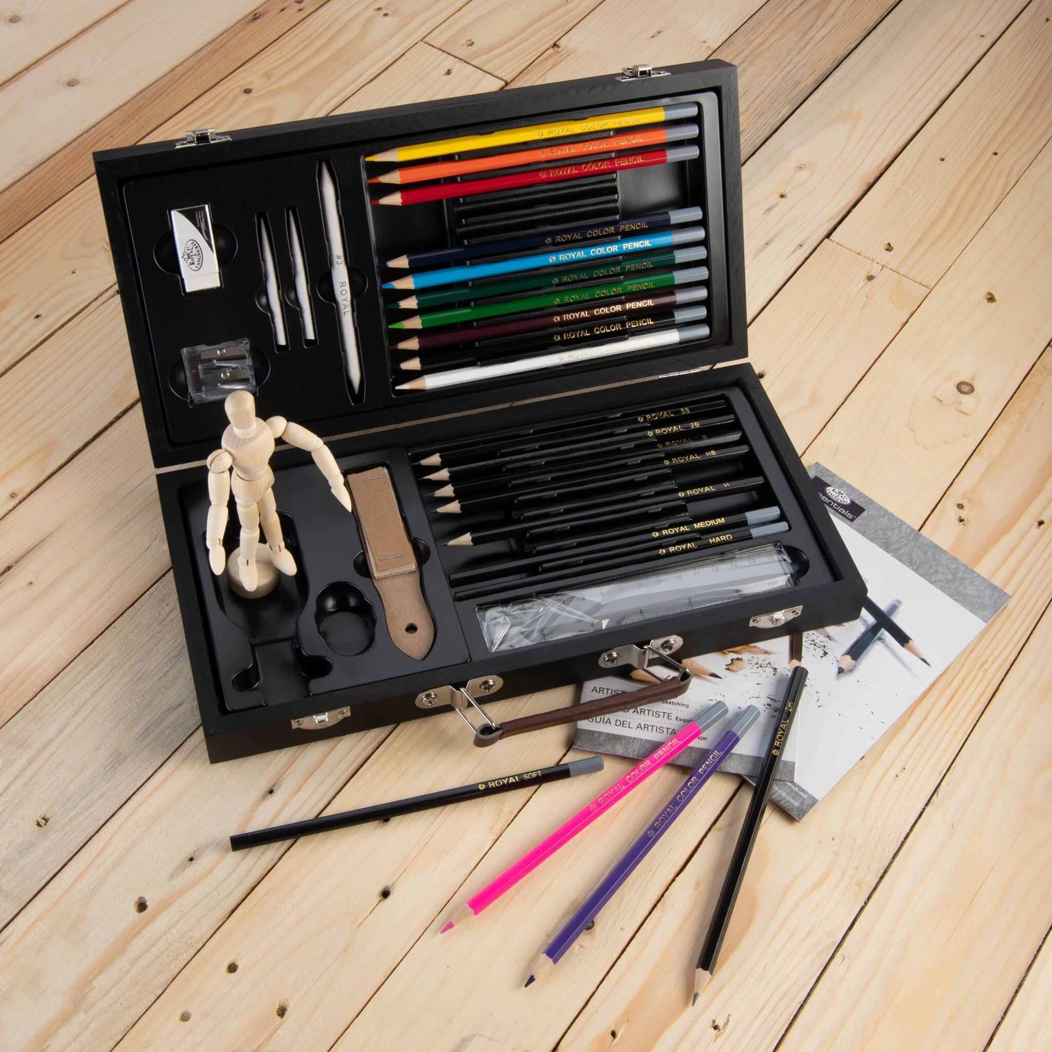 Royal & Langnickel Essentials™ 32pc Sketching & Drawing Travel Art Set