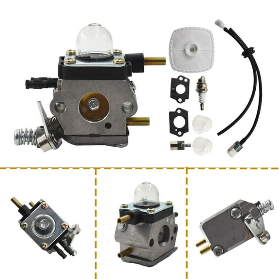 Carburetor Carb 16100-Z0H-825 Fits for Mantis Tiller 7222 7225 SV-5C/2 C1U-K82 A021001090 Models with Fuel Line Kit