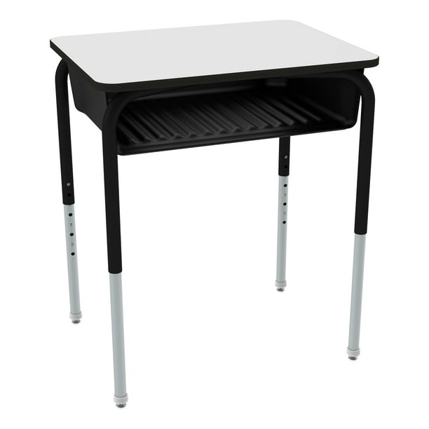 Learniture Open Front School Desk with Book Box for Kids, Students, and