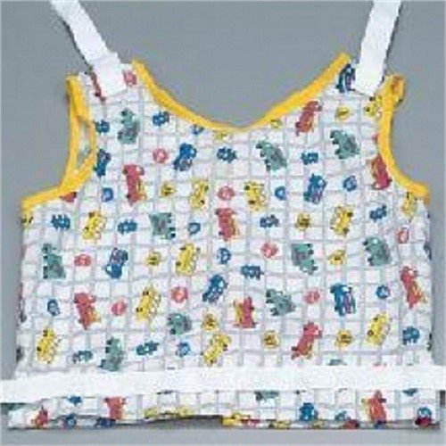 Deroyal Pediatric Vest Vest Restraint Tie Back Coolknit w/ Bkl, Each