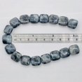 thumbnail image 4 of Speckle Labradorite Square Coin Bead 7.5 inch Strand | 12x12x5mm | 17 Beads |, 4 of 12