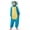Blue, variant on Joyfy Halloween Axolotl Costume for Kids, Zip-Up Hooded Jumpsuit Pajama for Halloween Themed Party