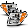thumbnail image 6 of AmeriLite Chrome Replacement Headlight Set For Nissan Frontier / Pathfinder w/Bulb and Socket, 6 of 6