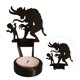 thumbnail image 5 of Candelabros de Halloween Decoraciones Metal Terror Portavelas Proyectores de sombras, 5 of 8