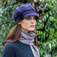 thumbnail image 3 of Mucros Weavers Irish Women's 100% Wool Tweed Newsboy Hat Made in Ireland, 3 of 8