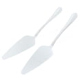 thumbnail image 3 of Cuchara de pastel de acero inoxidable con dientes cuchara de pizza utensilios para hornear pasteles 10 piezas, 3 of 12