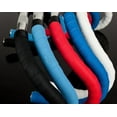 thumbnail image 6 of UPANBIKE Bike Handlebar Tape Synthetic Leather Basketball Grain Non-slip Wraps With Bar Plugs 2pcs/set,Blue, 6 of 6