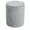 Grey Striped Velvet, variant on Square Ottoman Vanity Stool Fabric Upholstered Footrest Footstool with Non-Slip Pad, Modern Side Table Seating for Living Room Bedroom Home Office (Green)