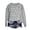 Gray, variant on ibuvkizy Valentines Day Sweatshirts for Women Round Neck Printed Sweatshirts Long Sleeved Pullover Top Sweatshirt Blue,XS
