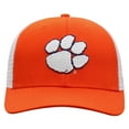thumbnail image 2 of Men's Top of the World Orange/White Clemson Tigers Trucker Snapback Hat, 2 of 4