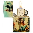 thumbnail image 5 of Zippo Off the Grid Design 540 Tumbled Brass Pocket Lighter, 5 of 8