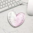 thumbnail image 6 of Heart Shaped Gel Wrist Rest Pad for Mouse, Ergonomic Support for Typing & Gaming, Memory Foam Non-Slip Base, Relieves Carpal Tunnel Pain, for Office & Home Desk, 4.33x3.54in, 6 of 6