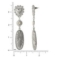 thumbnail image 3 of Jessica Simpson Heart Drop Earring, 3 of 4