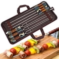 thumbnail image 1 of Juego De Herramientas Para Pinchos De Barbacoa De Acero Inoxidable Prod Barbecue Noticed HA019844-00, 1 of 6