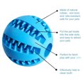 thumbnail image 5 of Bolas de goma interactivas para perros, juguetes para masticar para cachorros, Bola de Limpieza de dientes para mascotas, alimentador de comida para mascotas, juguete de bolas de silicona, 5 of 5