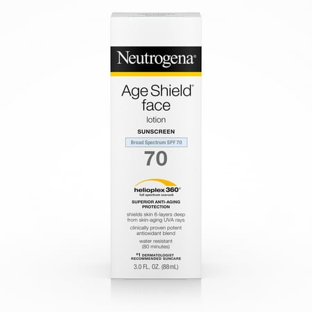 Neutrogena Age Shield Anti-Oxidant Face Sunscreen SPF 70, 3 fl.
