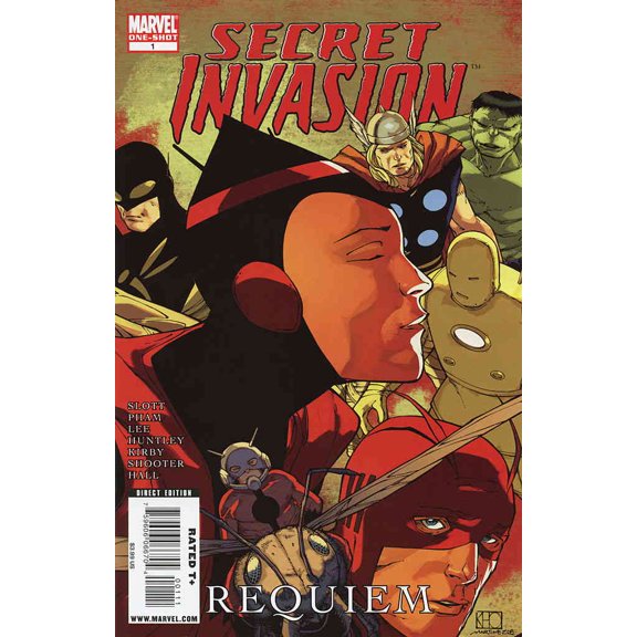Secret Invasion: Requiem #1 VF ; Marvel Comic Book