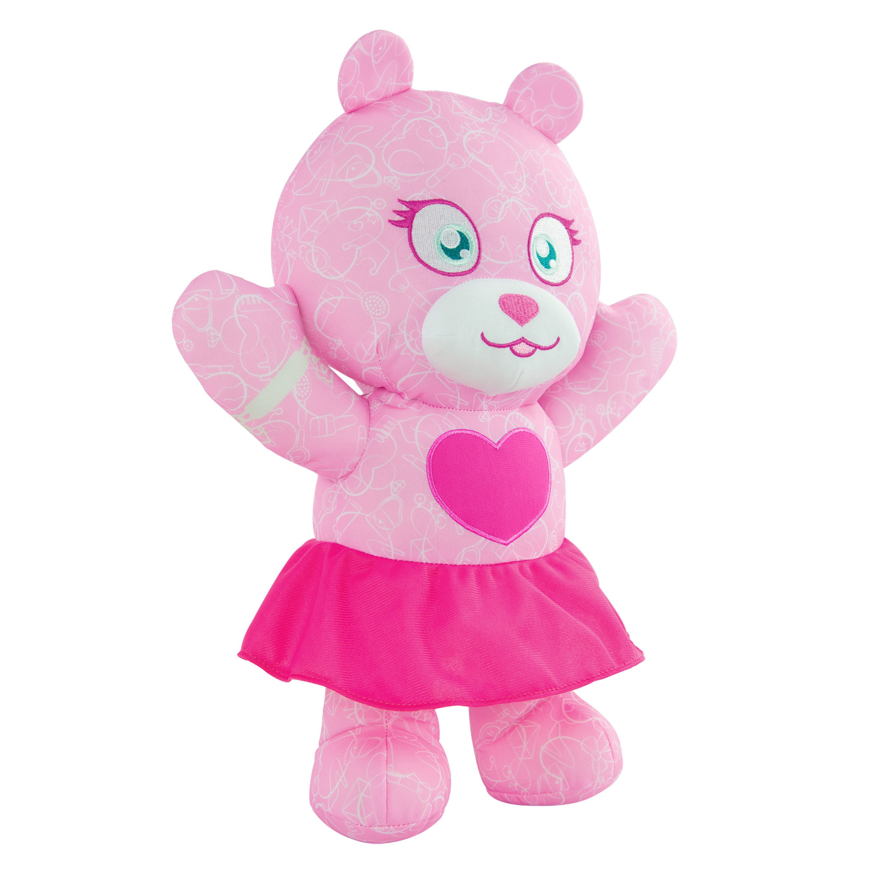 The Original Doodle Bear 14 Inch Plush Bear with 3 Washable