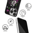 thumbnail image 3 of Mobile phone case for Apple Iphone 12 Mini original and officially Licensed DC pattern Joker 027 optimally adapted to the shape of the mobile phone, case made of TPU, 3 of 5