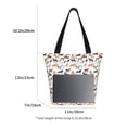 thumbnail image 3 of Fotbe Horse Bolsa de Playa con Estampado, Bolsa de Hombro, Bolsa de Mano Espaciosa, Bolsa de Viaje Ligera, Bolsa de Compras Versátil, 3 of 6