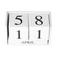 thumbnail image 2 of Wooden Calendar, Retro Fashion Style Wooden Perpetual Calendar Wide Application  For Office For Home, 2 of 8