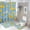 style-2, variant on Bunch of Rubber Ducks Shower Curtain Bathroom Sets Toilet Lid Rug, Rugs Mat Bath Mat And Contour Mat, Shower Curtain 4Pcs