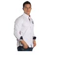 thumbnail image 3 of Camisa Estilo André Caballero Talla M Regular Fit Blanca Muletta Muletta André, 3 of 5