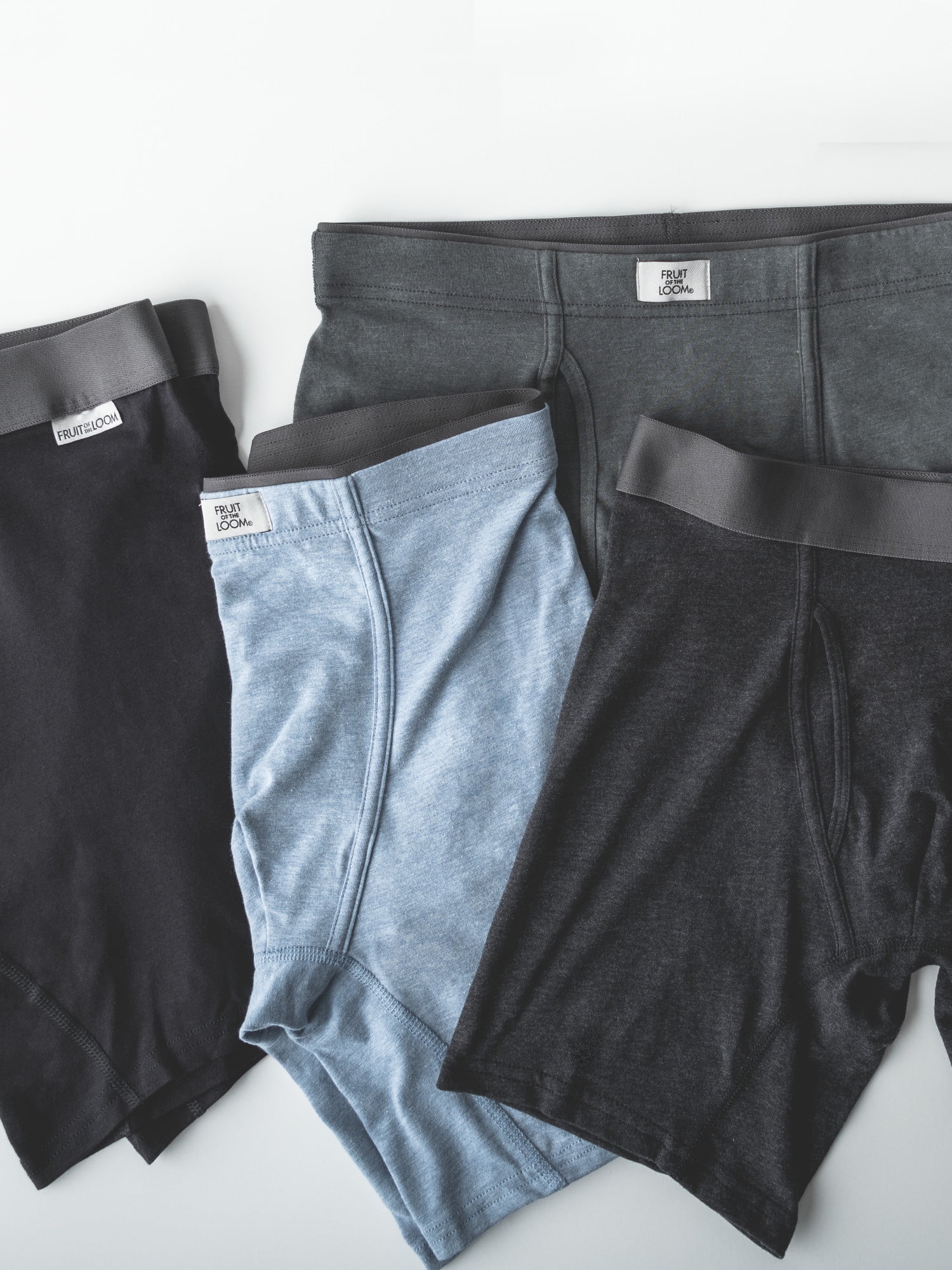 Fruit of the Loom Men's Crafted Comfort Boxer Briefs, 3-Pack