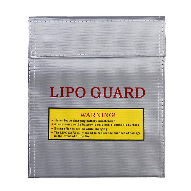 Bolsa de Seguridad incombustible Baoblaze para batería RC 22.2 x 18 cm