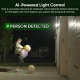 thumbnail image 5 of Wyze - Floodlight Camera Pro, 3000 Lumen LEDs, 180° Wide View, 2k HD Outdoor Wi-Fi Floodlight Home Security Camera - White, 5 of 9