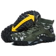 thumbnail image 1 of Zapatos Sin Cordones Upstream Zapatillas de deporte para hombre, zapatos descalzos de goma para senderismo y ciclismo (camuflaje 46) Sywqhk Para Estrenar, 1 of 9