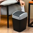 thumbnail image 5 of 100Fens Garbage Bin For Household High-End Toilet Flip With Lid- Living Room Lid-Kitchen Garbage Bin, 5 of 6